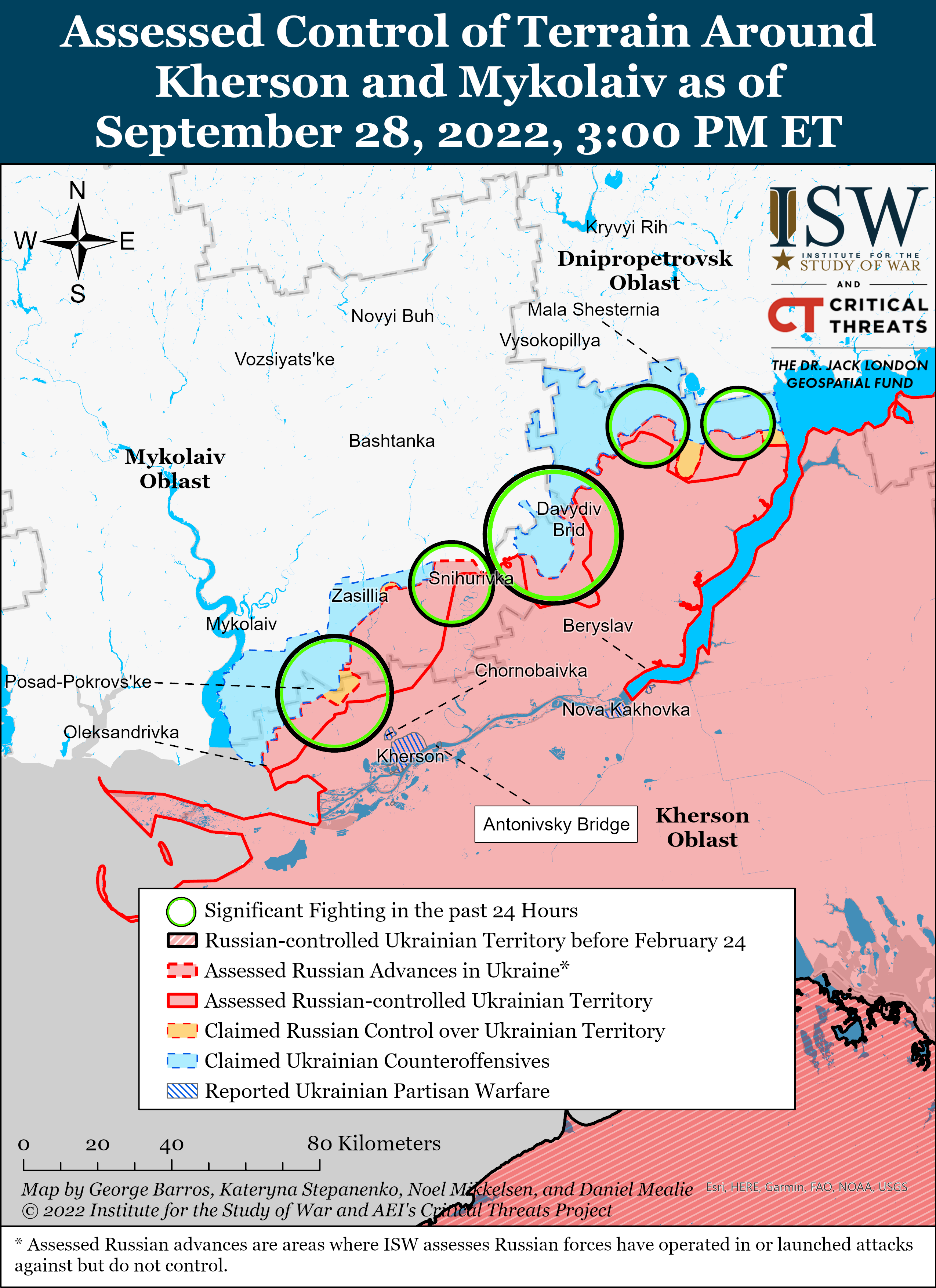 Russian Offensive Campaign Assessment September 28 Institute For The